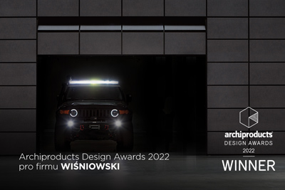 Archiproducts Design Awards 2022 pro firmu WIŚNIOWSKI