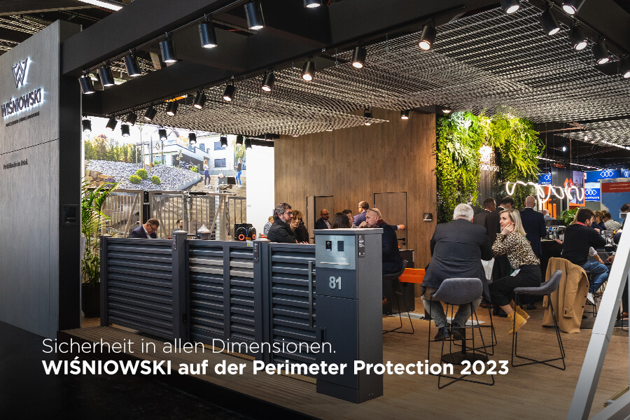 WIŚNIOWSKI auf der Perimeter Protection 2023 WIŚNIOWSKI auf der Perimeter Protection 2023