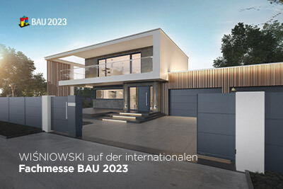 WIŚNIOWSKI auf der internationalen Fachmesse BAU 2023
