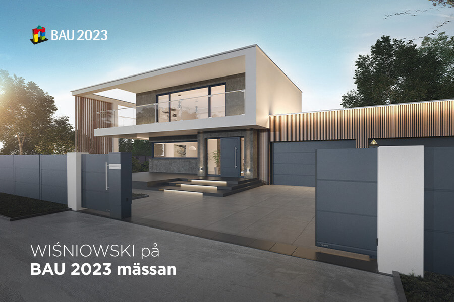 WIŚNIOWSKI företaget på den internationella mässan BAU 2023