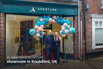A new WIŚNIOWSKI showroom in Knutsford, UK