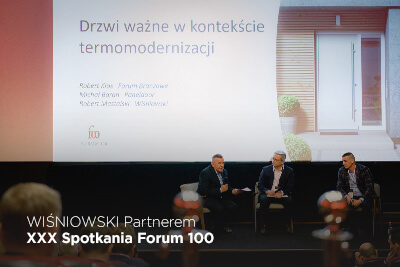 WIŚNIOWSKI Partnerem XXX Spotkania Forum 100