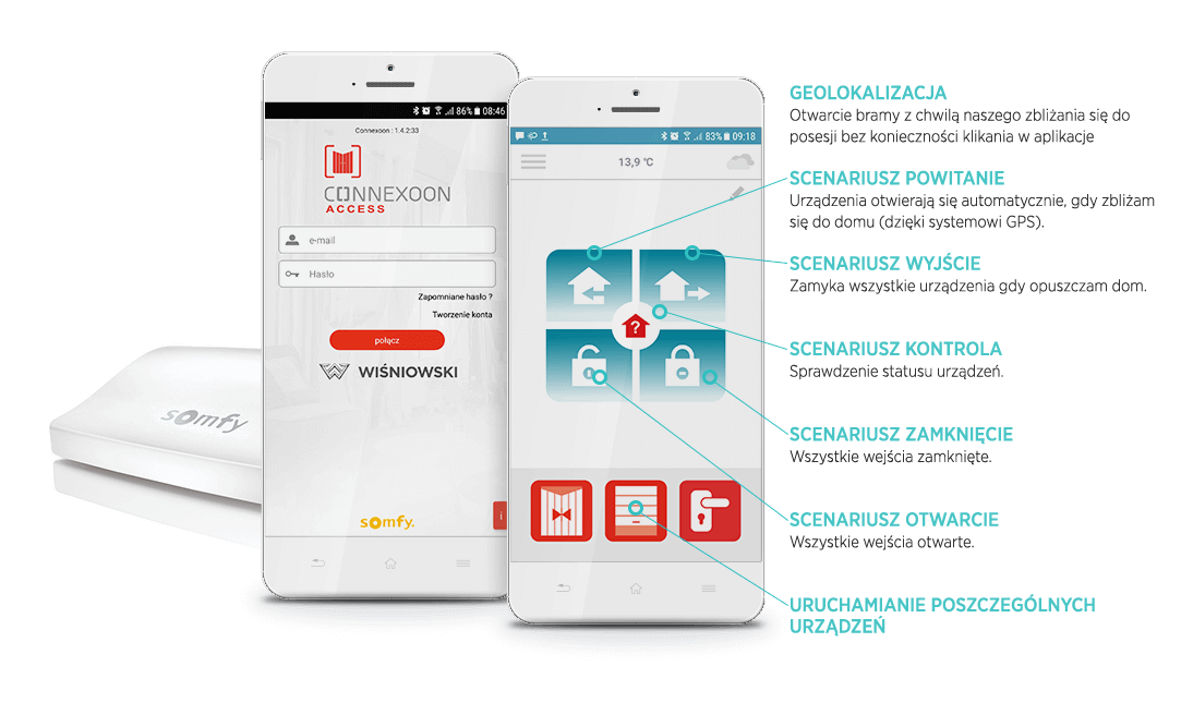 aplikacja technologie smart home
