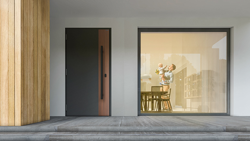 Drzwi wejściowe NOVA dla ciepłego domu